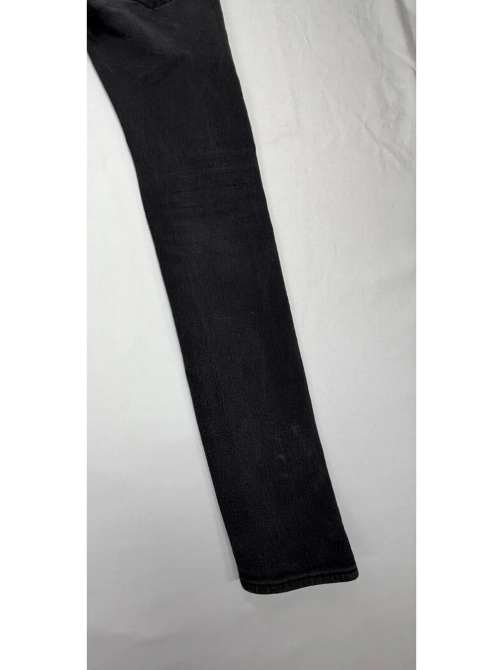 H&M 360 Tech Stretch Men's Skinny Jeans Low Waist Slim Fit Zip Fly Size 28 Black